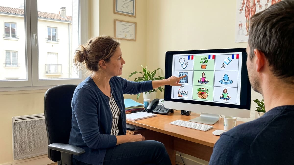 Tableau comparatif des différences entre naturopathe, médecin généraliste et homéopathe en France